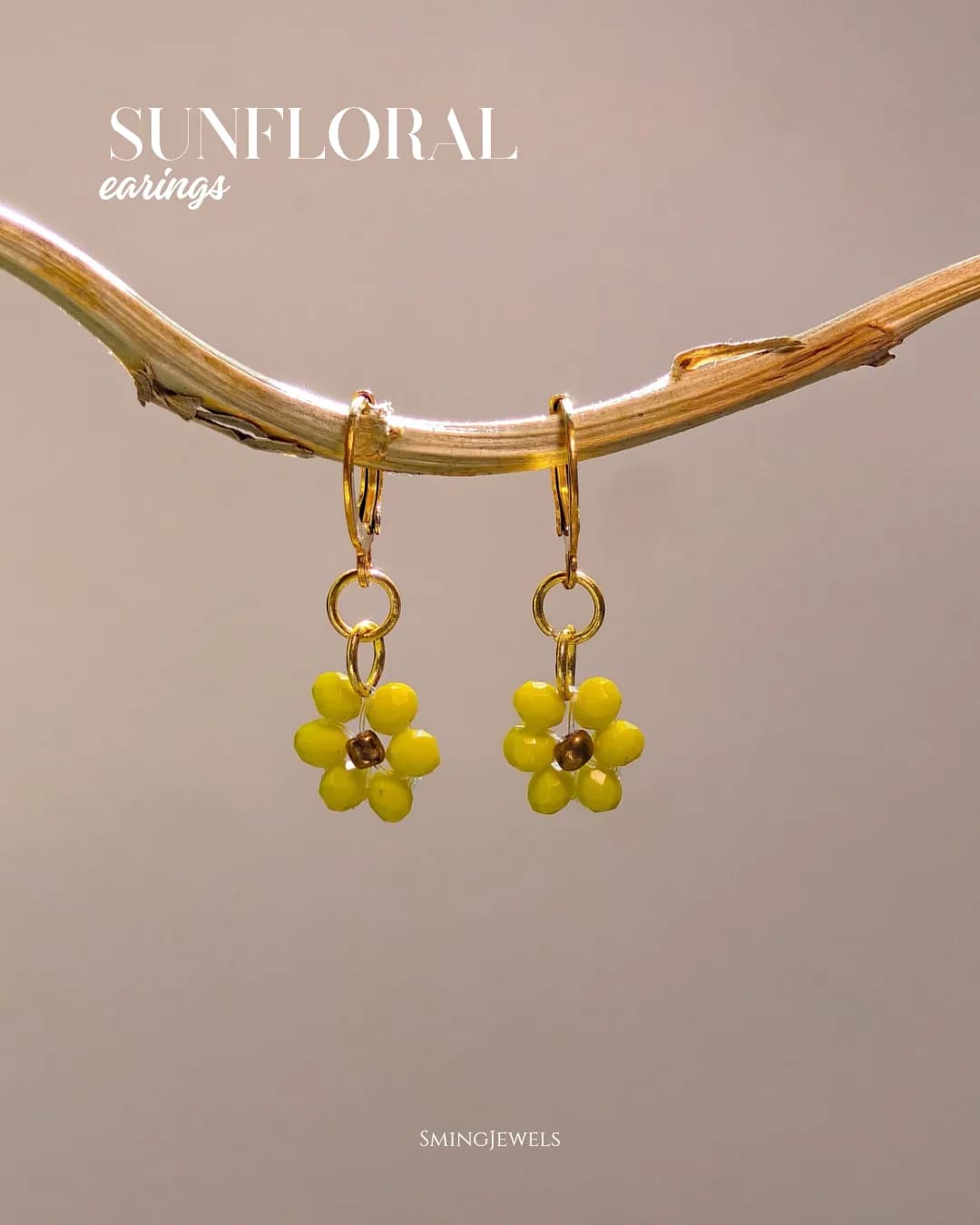 Sunfloral earings